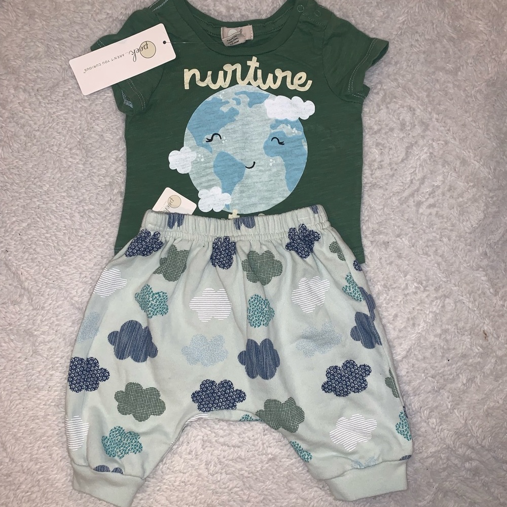 🌳 ☁️ Peek baby set 3-6 months, NWT ☁️ 🌳 - Picture 2 of 10